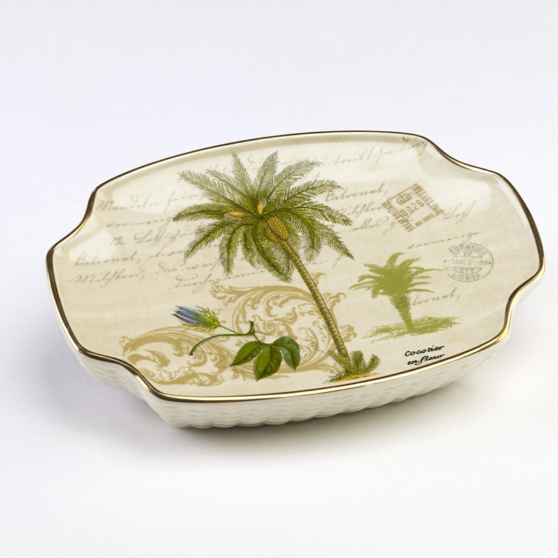Colony Palm Bath Soap Dish