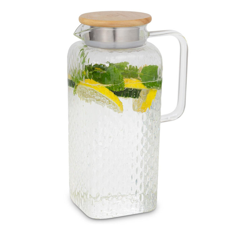 Glaswerk Livenza Water Jug, 11cm H x 25cm W x 16cm D