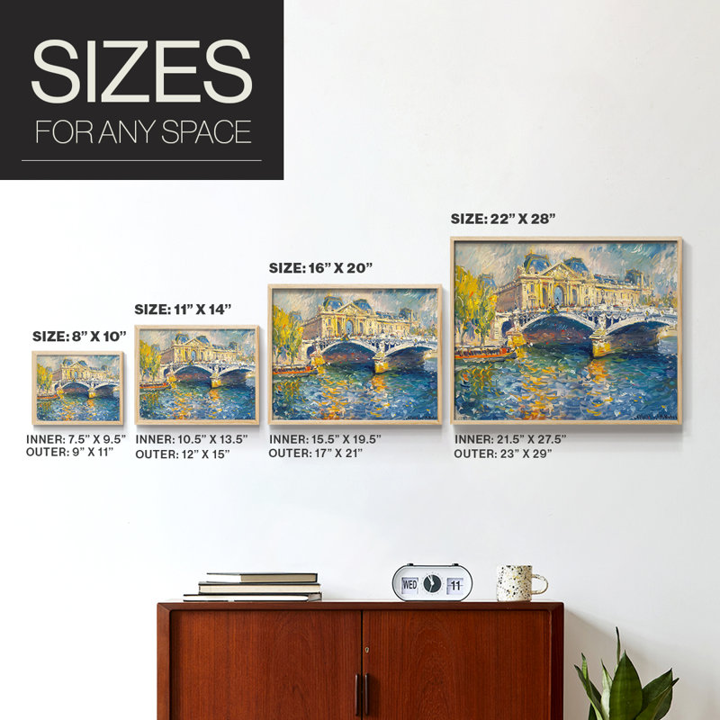 Landscape Series-CXVIII -Framed Print - Restickable