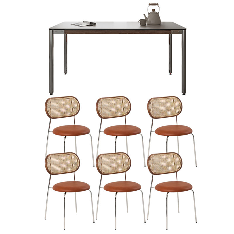 Table de salle à manger Modern, H 29,92 po x L 55,11 po x l 31,49 po