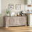 Sideboard Buffet Cabinet With Push-to-open Doors, Storage Cabinet With Adjustable Shelves