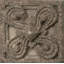 Marmi Di Napoli 2.25 in. x 2.25 in. Resin Decorative Tile Insert