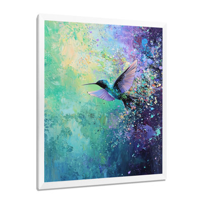 Hummingbirds Wings - Hummingbird Wall Art Living Room