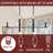 Maretti 6 - Light Kitchen Island Pendant