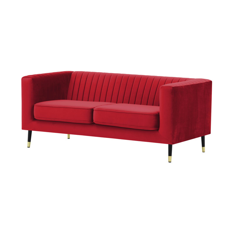 Burnham Sofa, 2 Seater, Red