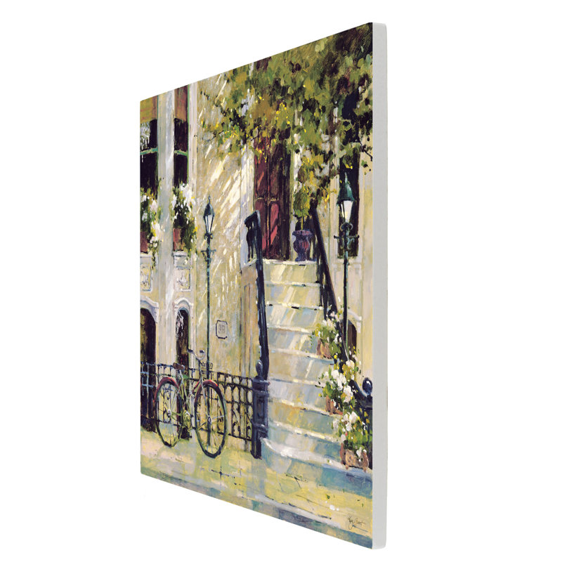 K GRANT Traditional Buildings & Architecture Wall Decor on Ceramic