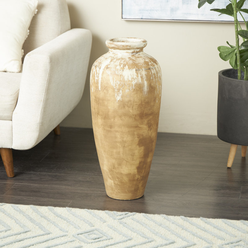 Vase en céramique patine vieillie Cole