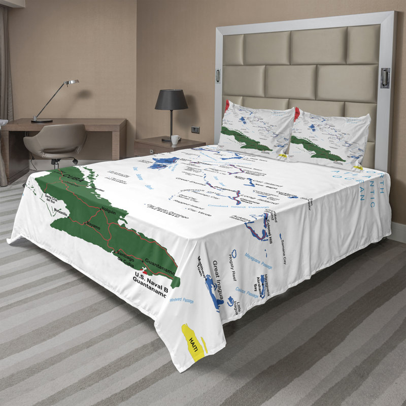 Microfiber Sheet Set, Full Sheet Set + Fitted Sheet + 2 Pillowcases