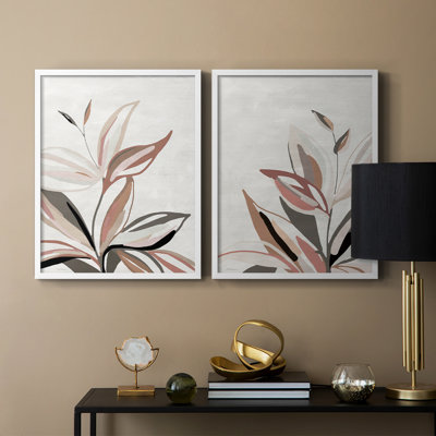 Organic Quilt I-Premium Framed Print -Ready to Hang - No Nails Required - No Nails Required