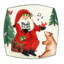 Old St. Nick Terra Bianca Square Platter