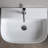 Scarabeo By Nameeks 16.6'' Glossy White Ceramic Rectangular Vessel, Wall Mount Bathroom Sink with Overflow-33058975