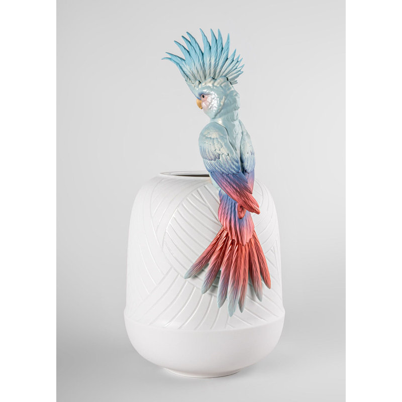 Cockatoo Vase