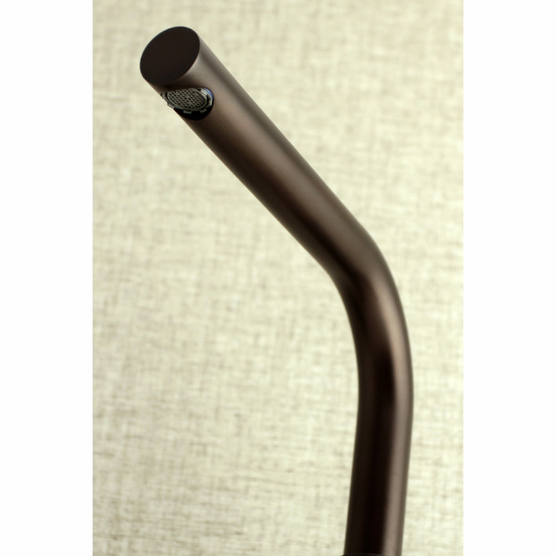 Kingston Brass Concord Double-Handle 2-Hole Wall-Mount Bridge Kitchen Faucet, Oil Rubbed Bronze