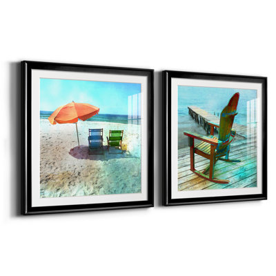 " Color Tint Sea " 2 - Pieces