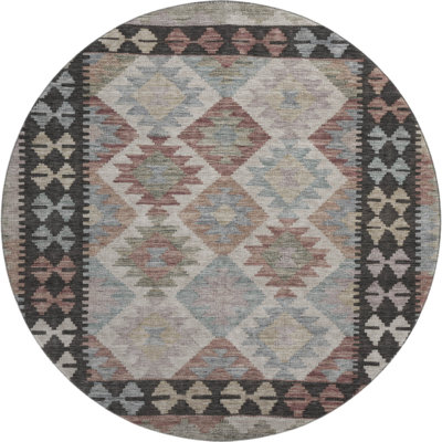 Premium Machine Washable Tara AMF1915 Tribal Rug