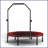 40Inch Foldable Trampoline With Handle-Premium-Elastic -Black
