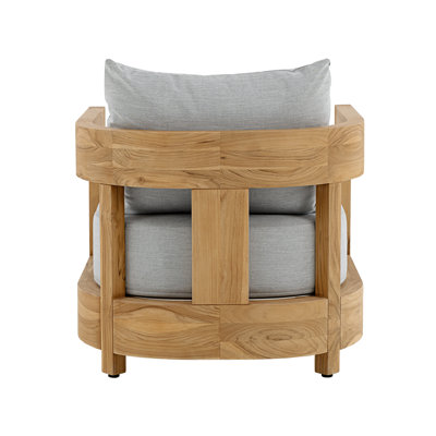 Teak Sunbrella Outdoor Armchair