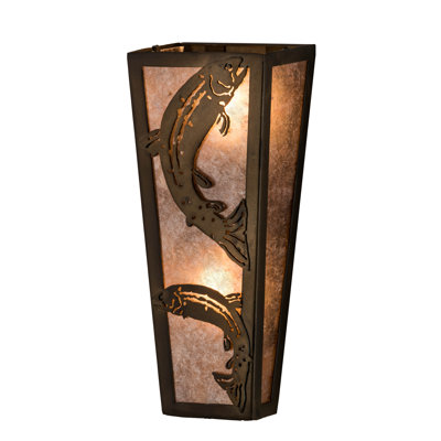 Rustic Lodge 2 - Light Flush Mounted Sconce