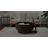 31.5" Pedestal Round Coffee Table with Storage - Modern Wood Design-1299988434