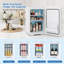 PULUOMIS Mini Fridge 10m³ L Mini Fridge with Freezer-122807358
