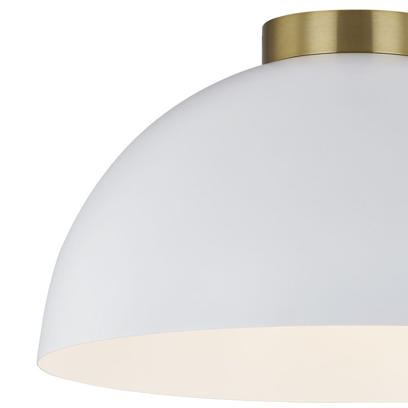 Chanel Semi-Flush Mount, White
