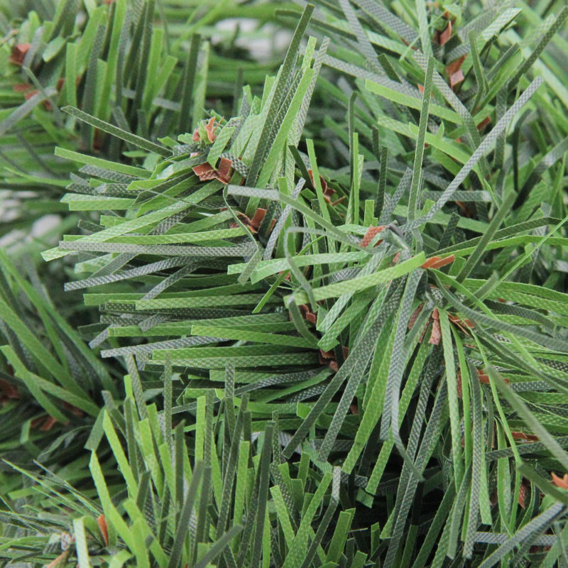 Evergreen Charm 18" Dual-Tone Green Artificial Christmas Wreath