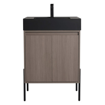 Meuble-lavabo 24 po Ebord Designs Yordana