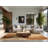 Soft Plush Eberhard Bold & Eclectic Modern Arc Area Rug in Brown – Beige Binding-442655464