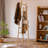 Solid Wood Freestanding Coat Rack