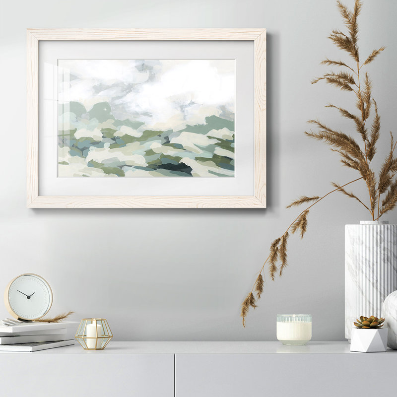 Verdant Hillside II - Imprimé, Blanc, H 28 po x l 42 po x P 1,5 po