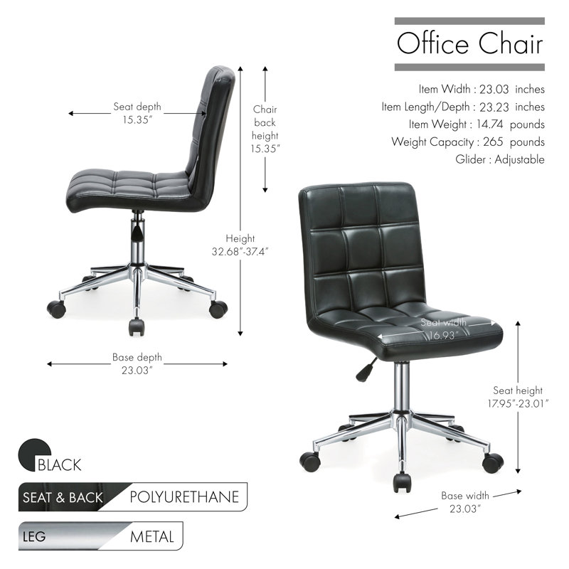 Office Chair, Black