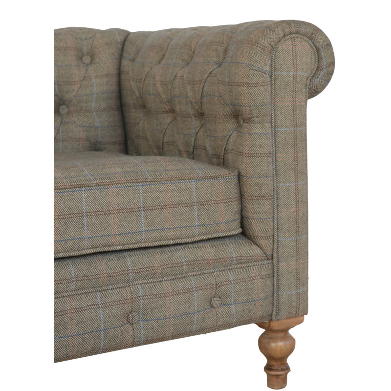 2 Seater Cotton Blend Loveseat