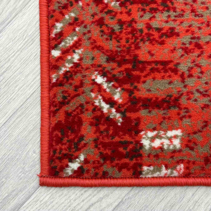 Runner Geometric Area Rug, Runner 60 x 240 cm