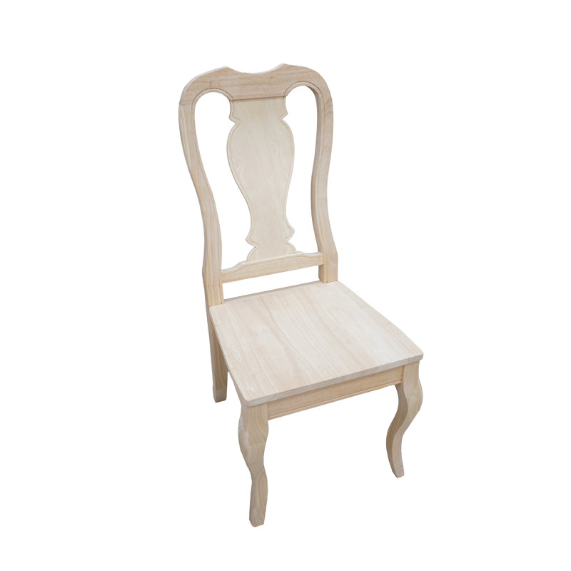 18'' H Solid Wood Side Chair