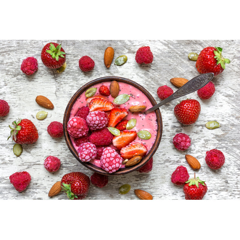 Fruit Smoothie - Photographie sur toile tendue, L 12 po x H 8 po