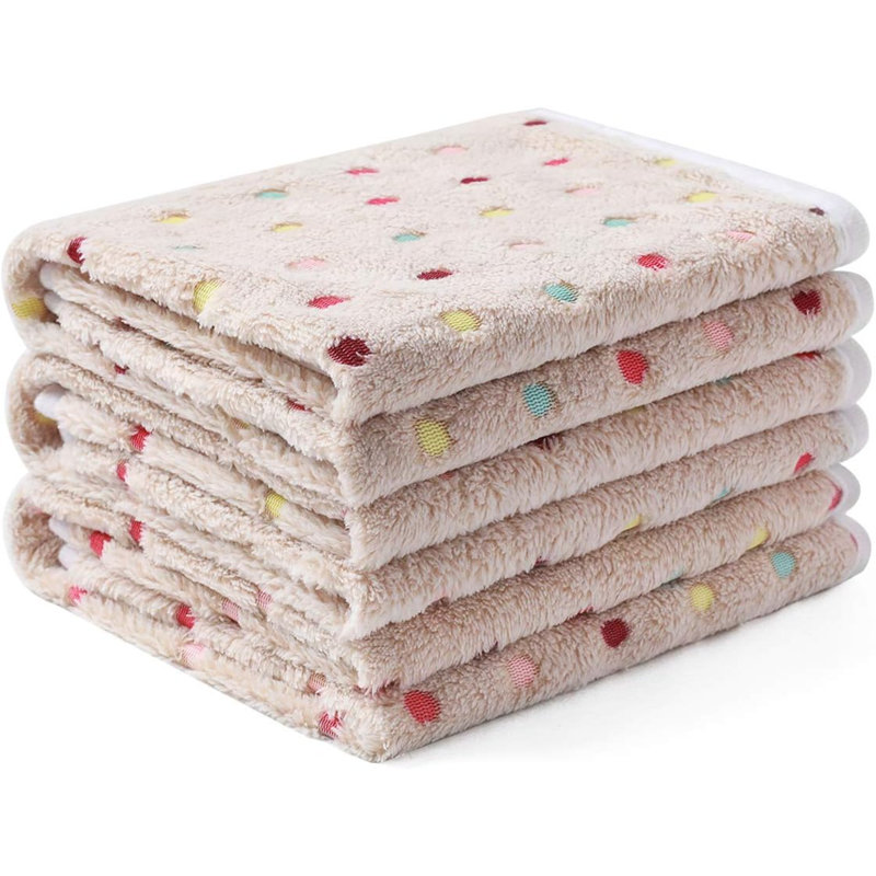 Couverture pour animaux, 30 po x 20 po, Brun
