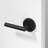 Stark Single Dummy Door Lever Modern Concealed Design Non-Turning for (Closet, Pantry or Hallway) – Sleek Minimalist Style in Matte Black-114645477