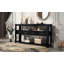 Console de 62,2 po avec 4 tiroirs et 2 tablettes en bois-728528867