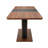 Modern Extendable Rectangular Dining Table for Small Spaces with Space Saving Design and Sturdy Construction.