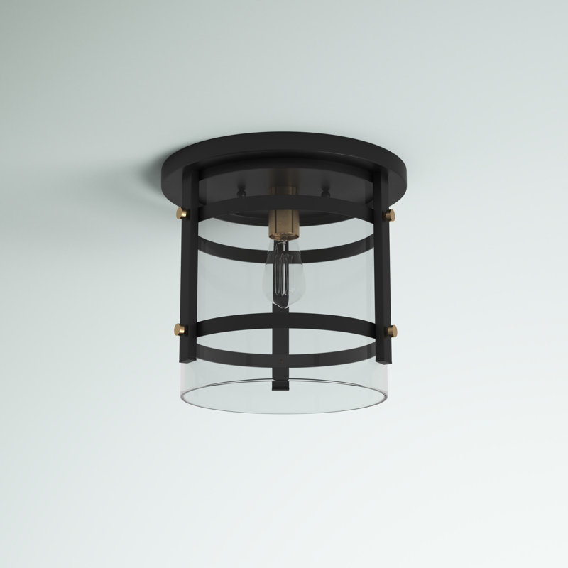 Cortland Glass Flush Mount