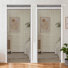 2 pièces 39 x 78 pouces rideaux de rideaux décoratifs de porte à rideaux