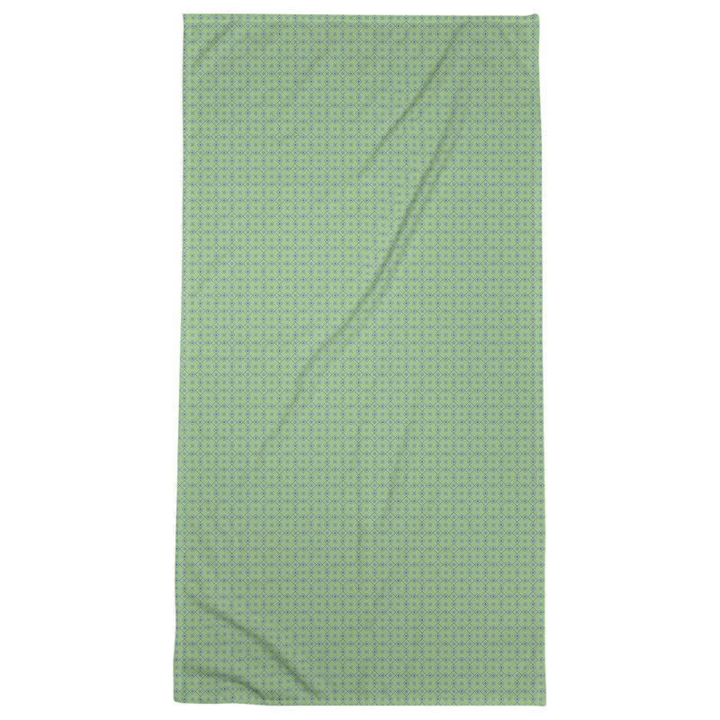 Katelyn Elizabeth Bath Towel, Green/Blue