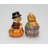 Pilgrim Teddy Bear Salt And Pepper