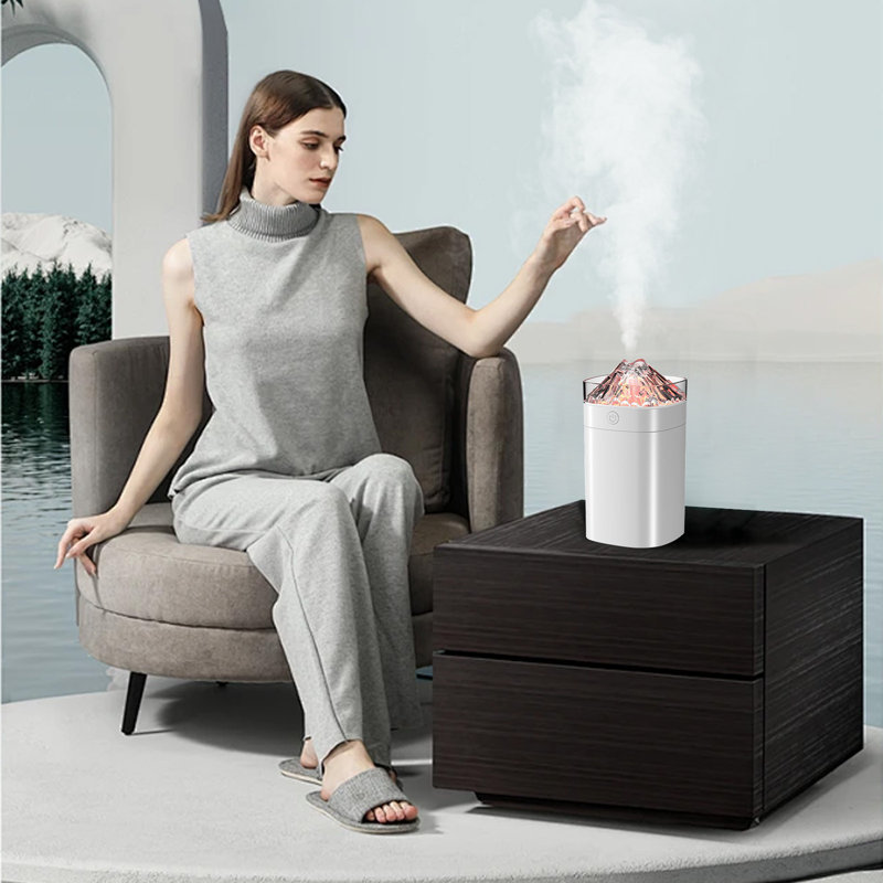 Humidificateur coloré pour petits brouillards, White