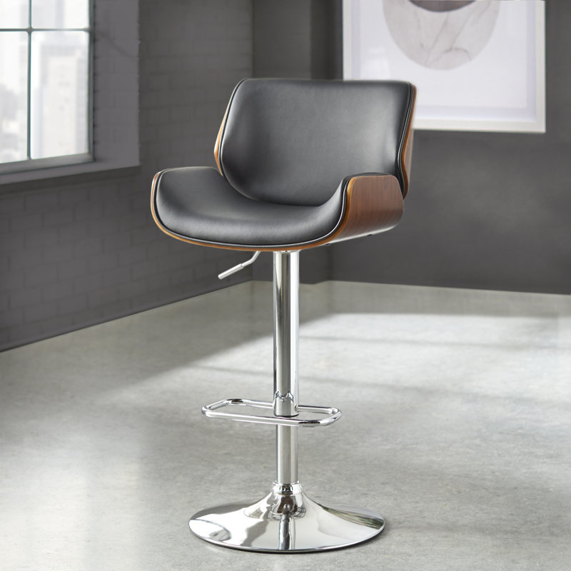 Tabouret pivotant à hauteur réglable