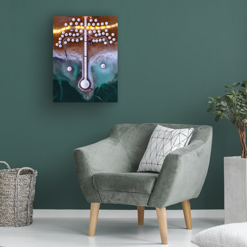 Art sur toile parasol invariant, Bolaz Gilad, H 19 po x l 14 po