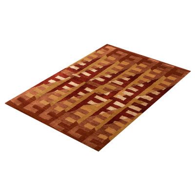 Ameriana Wool Geometric Indoor Rug
