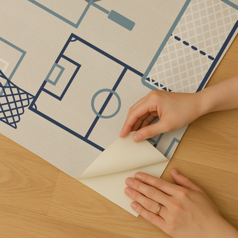 Papier peint Sports Play Zone, Crème