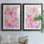 «Bright Floral Design I», ensemble de 2 reproductions d'art sur papier encadrées-182357847-182357854