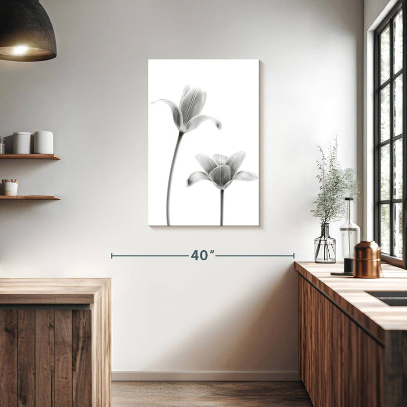 Harnek First Tulips, 36" H x 24" W